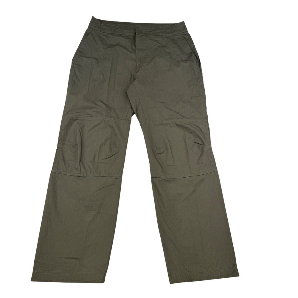 The North Face Walls Are Meant For Climbing Pants Womens 10 Green Ripstop
